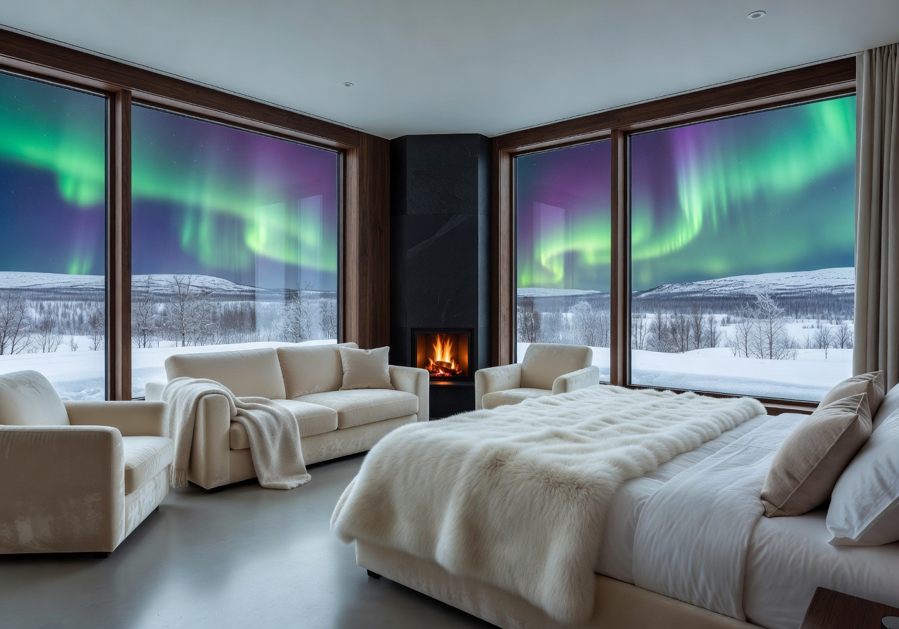 Arctic Light Hotel Rovaniemi Northern Lights luxury suite