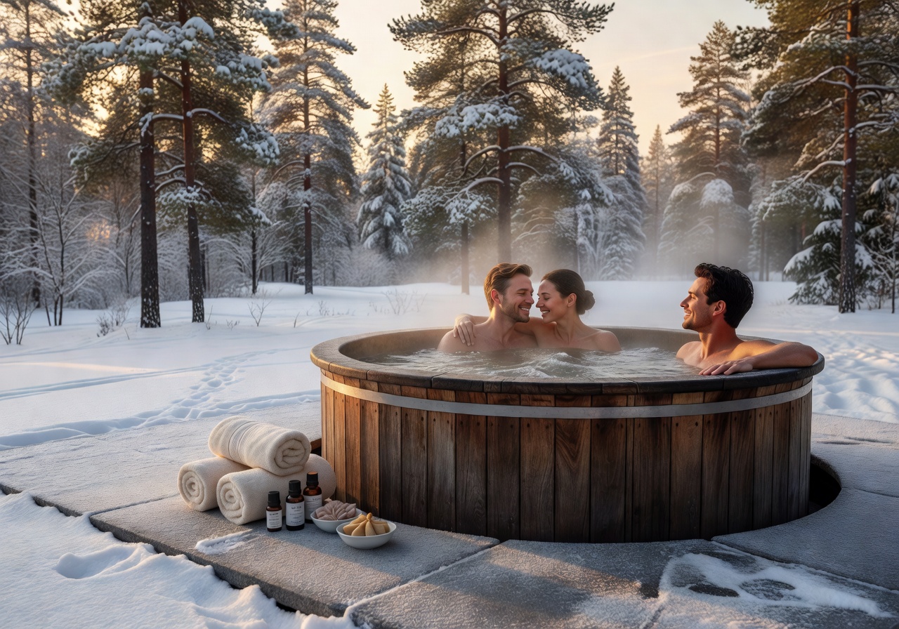 Couples spa package luxury Nordic