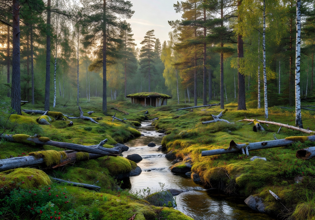 Lapland sustainable wilderness forest
