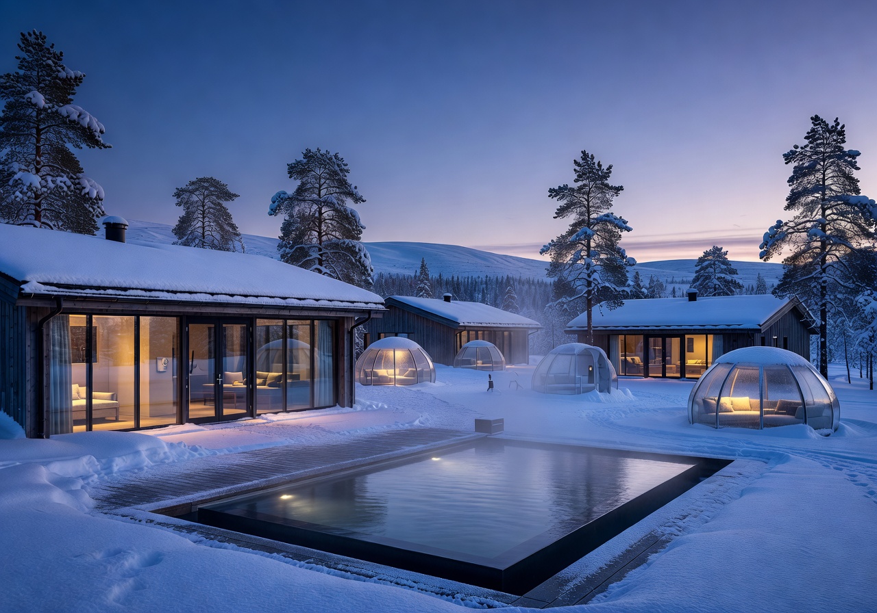 Levi Hotel Spa Lapland luxury winter resort