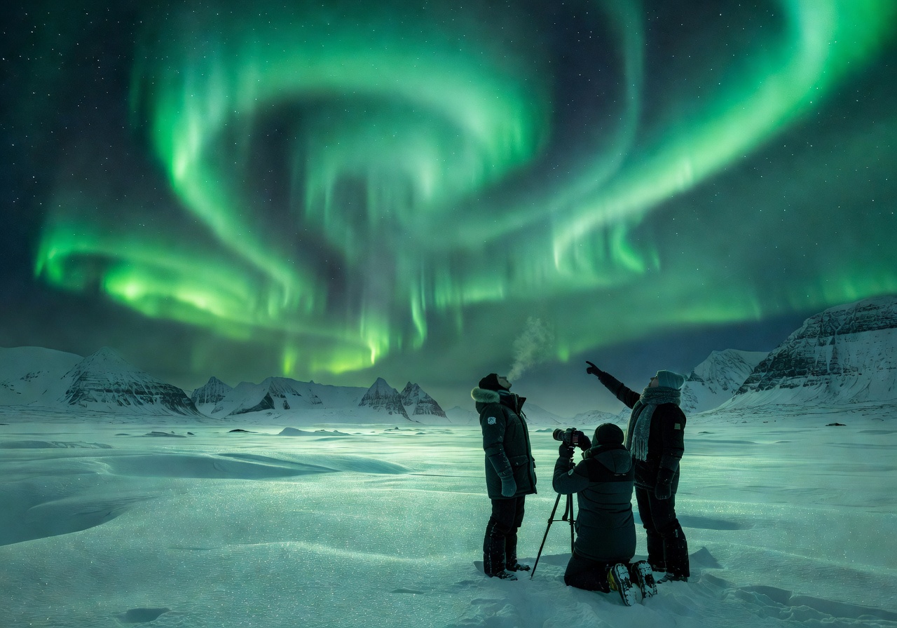 Northern Lights aurora viewing experience